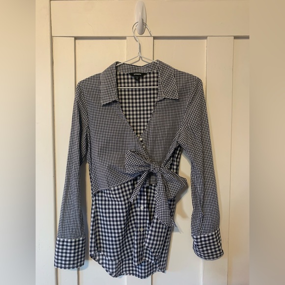 V-Kneck Bow Top - Picture 2 of 4